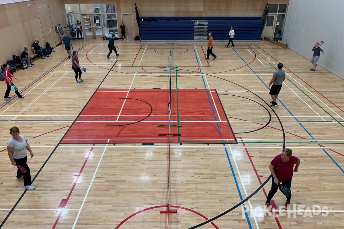 Photo of Pickleball at Margaret Murray Community School Gymnasium